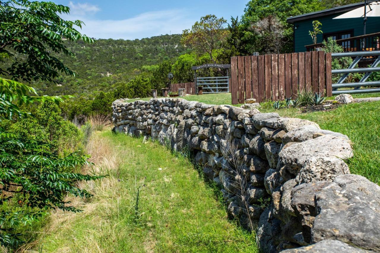 Antler Run Ranch Cabin Pipe Creek Exterior foto