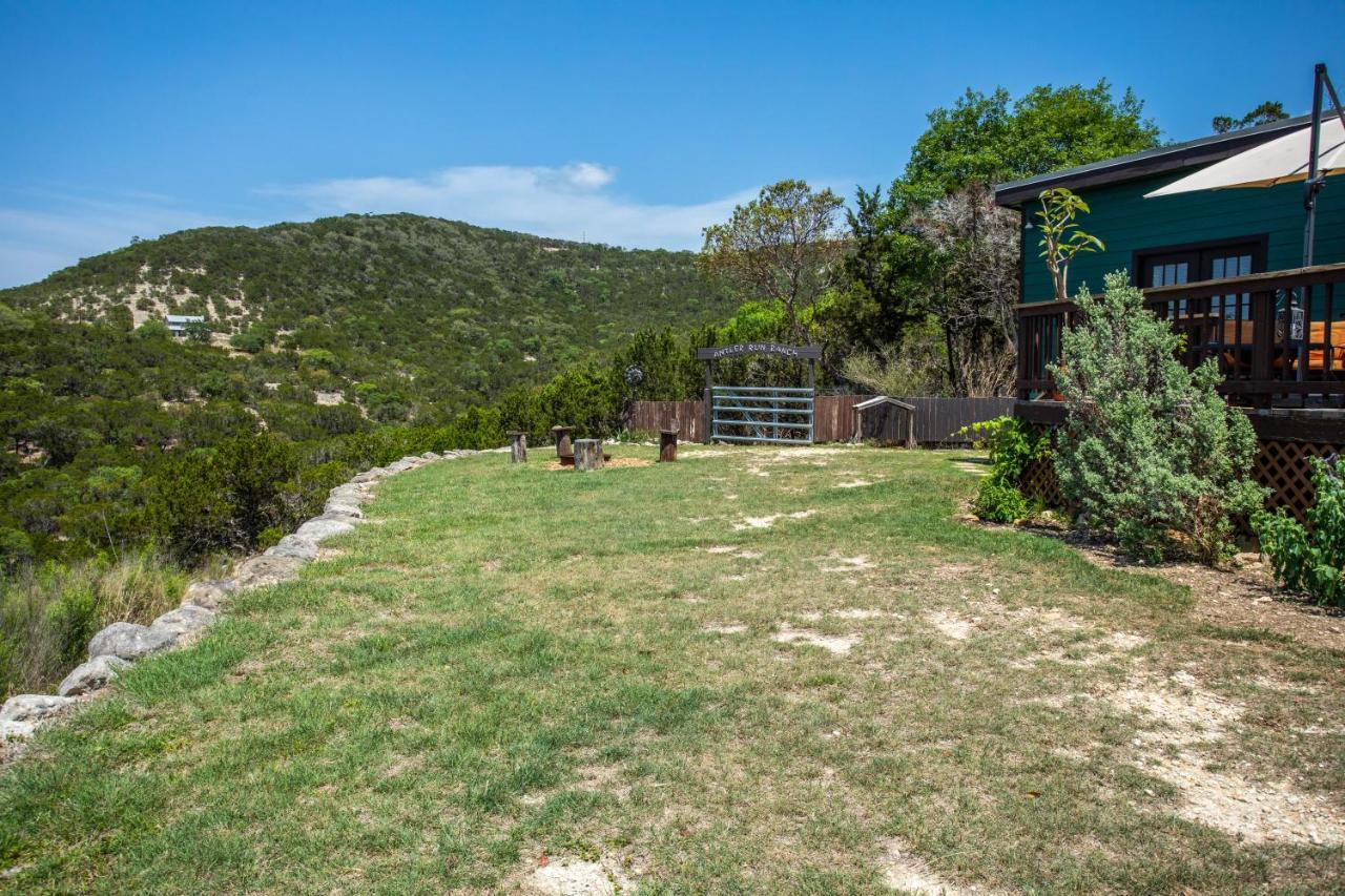Antler Run Ranch Cabin Pipe Creek Exterior foto